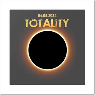 Total Solar Eclipse 2024 Posters and Art